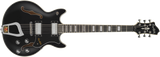 Hagstrom Alvar Black Electric Guitar