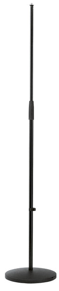 K&M Round Base Mic Stand - Black 260/10