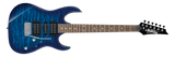 Ibanez GRX70QA-TBB Transparent Blueburst