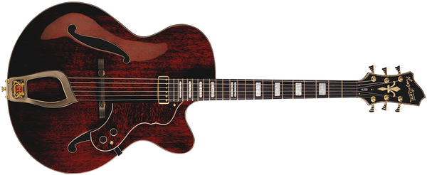 Hagstrom HL550 - Natural Mahogany Gloss