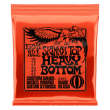 Ernie Ball SKINNY TOP HEAVY BOTTOM SLINKY NICKEL WOUND ELECTRIC GUITAR STRINGS - 10-52 GAUGE