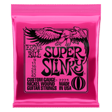 Ernie Ball SUPER SLINKY NICKEL WOUND ELECTRIC GUITAR STRINGS - 9-42 GAUGE