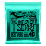 Ernie Ball NOT EVEN SLINKY NICKEL WOUND ELECTRIC GUITAR STRINGS - 12-56 GAUGE