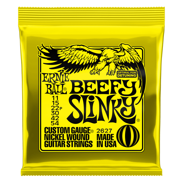 Ernie Ball BEEFY SLINKY NICKEL WOUND ELECTRIC GUITAR STRINGS - 11-54 GAUGE