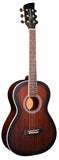 Brunswick BP200 Parlour Acoustic Guitar - Tobacco Burst Satin