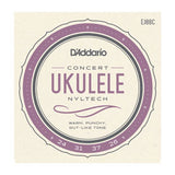 D'Addario EJ88C Nyltech Ukulele, Concert