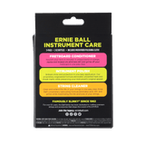 Ernie Ball Instrument Care Kit 3-pack with microfibre polishing cloth