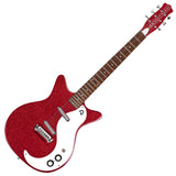 Danelectro '59M NOS+ Electric Guitar in Red Metal Flake