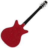 Danelectro '59M NOS+ Electric Guitar in Red Metal Flake