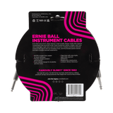 Ernie Ball Braided Instrument Cable Straight/Straight 10ft - Purple Python