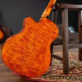 Washburn WCG12FCE Cognac Burst Electro-Acoustic Guitar