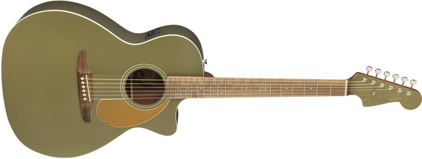 Fender Newporter Player Electro-Acoustic - Olive Satin