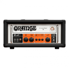 Orange Custom Shop 50 Guitar Amp Head Black RainbowMusic