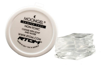 RTOM Moongel drum damper pads - Clear