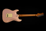 Jet JS400 Shell Pink HSS S-Style electric guitar - rosewood fingerboard