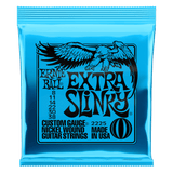 Ernie Ball EXTRA SLINKY NICKEL WOUND ELECTRIC GUITAR STRINGS - 8-38 GAUGE