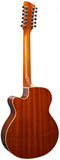 Brunswick BTK5012 12-String Grand Auditorium Electro-Acoustic Guitar - Natural