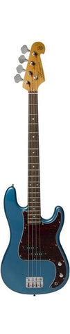 SX P Style Bass Guitar - Blue